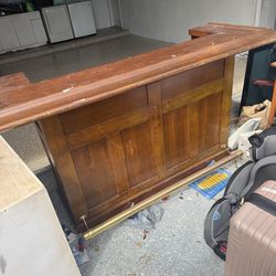 Solid wood bar