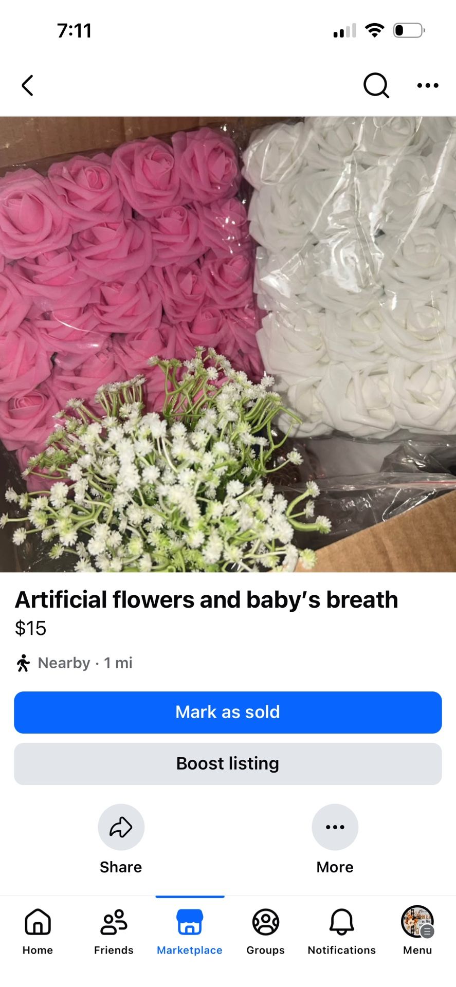 Artificial Flowers