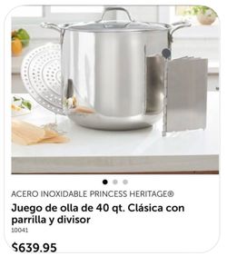 Princess House 40 qt Tamalera