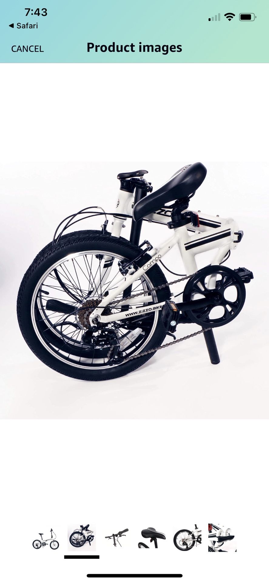 Zizzo Campo Folding Bikes (TWO)