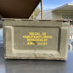 US ARMY Vintage Ammo Box