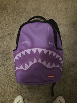 Sprayground Shark Mouth Backpack Purple