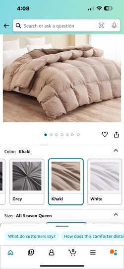 Alternative down queen Comforter 
