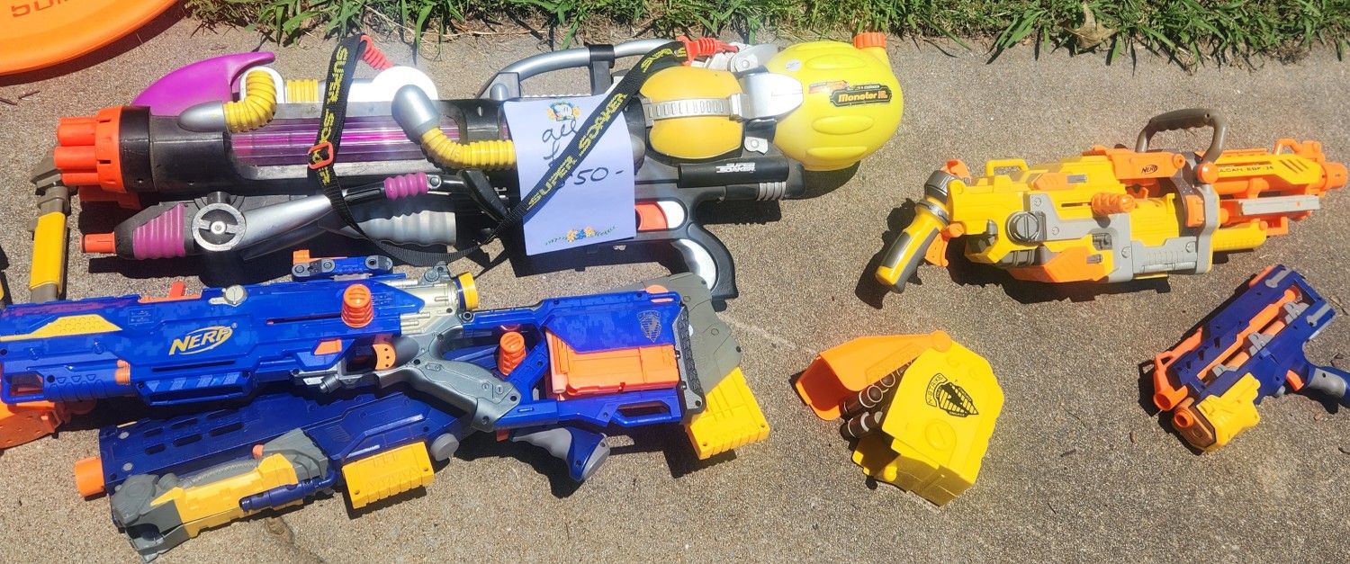 Nerf Water Guns