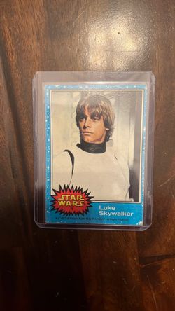 Starwars 1977 Blue set 66 cards series 1 with all 11 stickers!!!