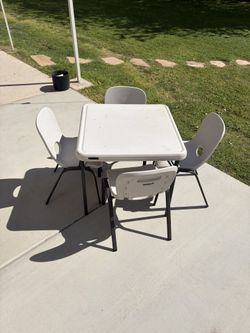 Lifetime Folding Kids Table & Chair