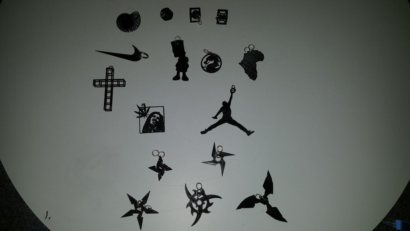 3D Printed Key Chains