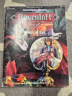 AD&D 2nd Edition Ravenloft Roots of Evil RM1 TSR 9413