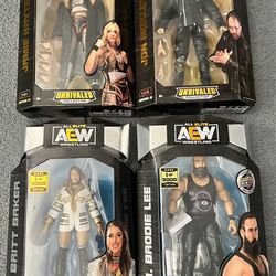 AEW Unrivaled & Unmatched Figures