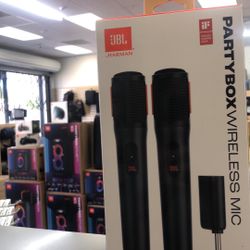 Jbl Partybox Wireless Mic Set Of 2
