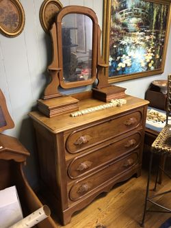 Antiques Dresser with mirror