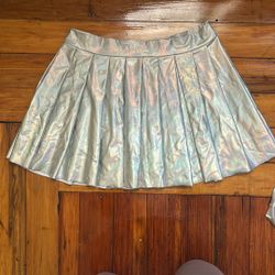 Holographic Skirt - Size Large 