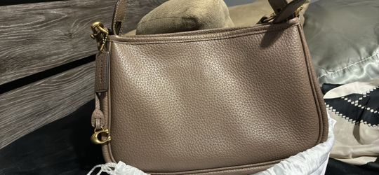 Coach brown cary crossbody bag