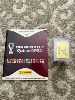 Panini world cup qatar 2022 complete sticker set with album