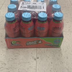 12 Pack Ghost Kiwi Strawberry Drink -$16
