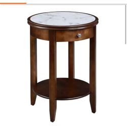 American Heritage Espresso Baldwin End Table with Drawer