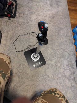 Thrustmaster Upgraded Warthog Flight Stick Hotas Super Precise Like New Conditions