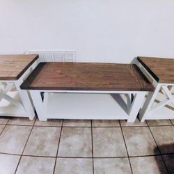 End Tables And Coffee Table Set