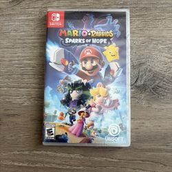 (New) Mario + Rabbids Sparks Of Hope Nintendo Switch 
