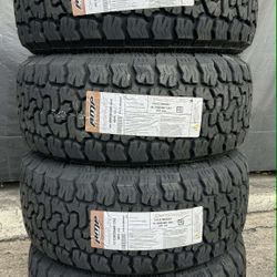 33x12.50 20 AMP A/T TERRAIN PRO NEW TIRES 10 PLYS 