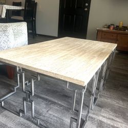 Granite Top Coffee Table