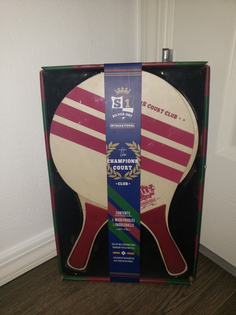 Paddleball Set