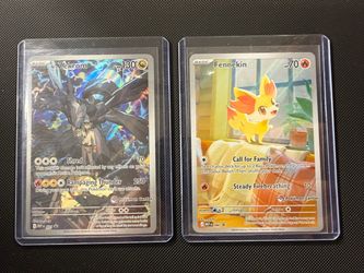 Pokémon Center Stamped Promos - N's Zekrom & Fennekin Cards