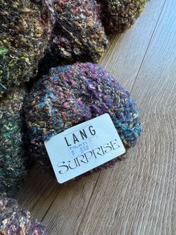 LANG Yarns Surprise Wool Mohair Blend Yarn – 21 Skeins