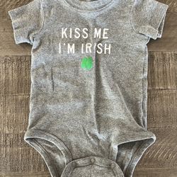 Baby Boys Bodysuit St  Patricks Day