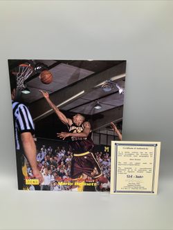 Mario Bennett Signed Autograph 8x10 W/COA, Signature Rookies