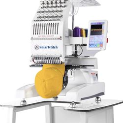 SmartStitch S-1201 12 Needle Embroidery Machine