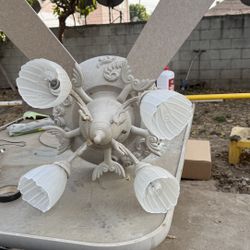 Old Chandelier/Fan