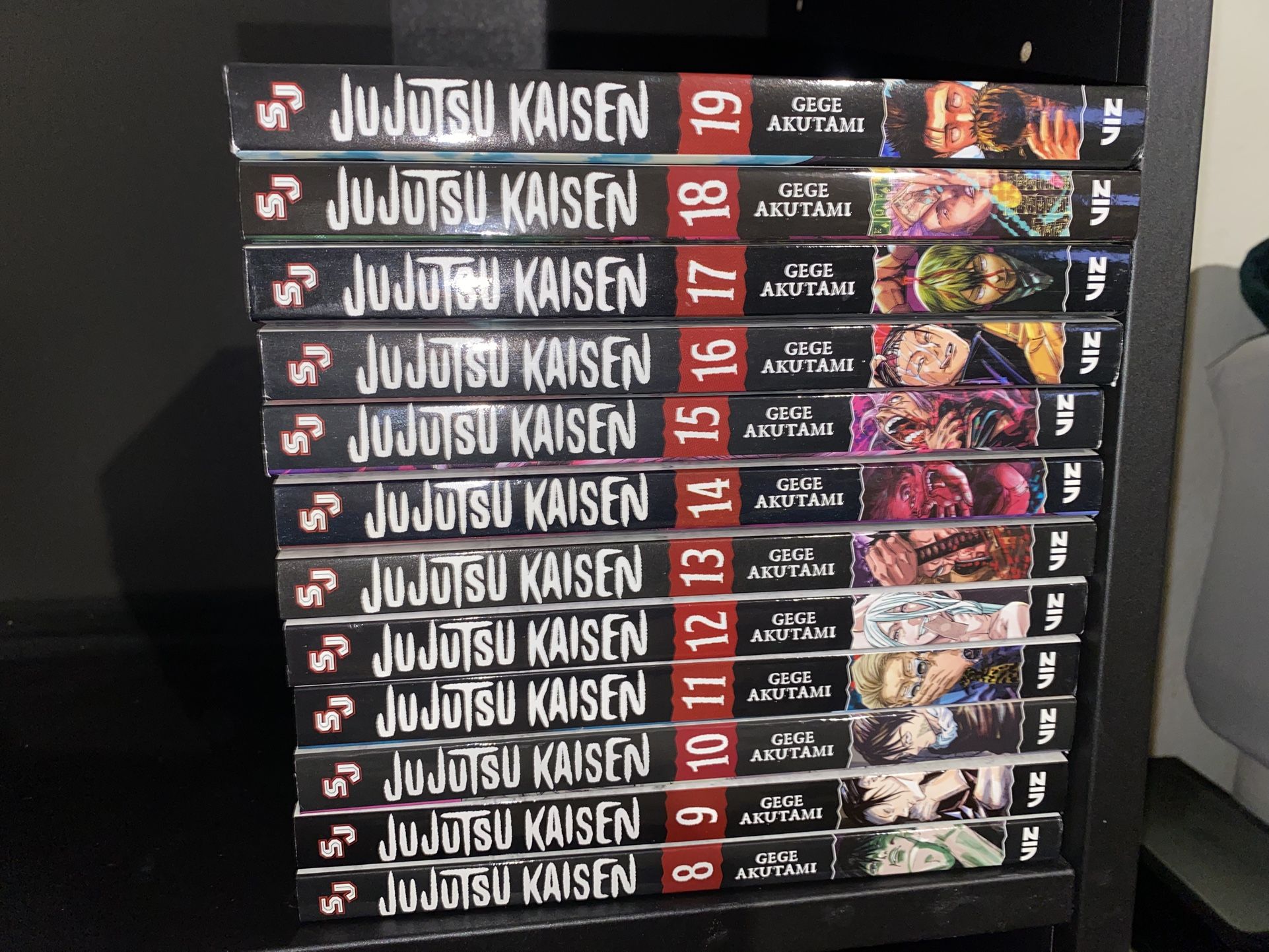 Jujutsu Kaisen Manga Volumes 8-19