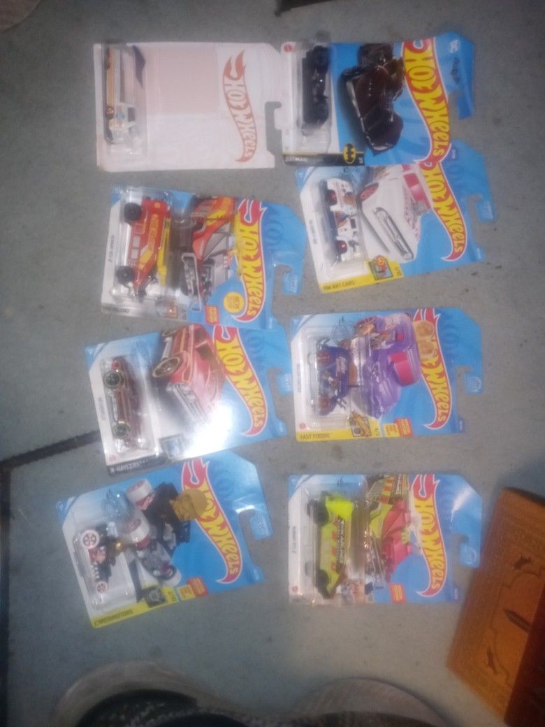 8 Limited Edition hotwheels