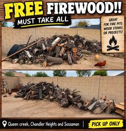 🔥 FREE FIREWOOD — MUST TAKE ALL! 🔥