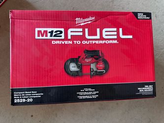 Milwaukee M12 Fuel Compact Band Saw. Brand new