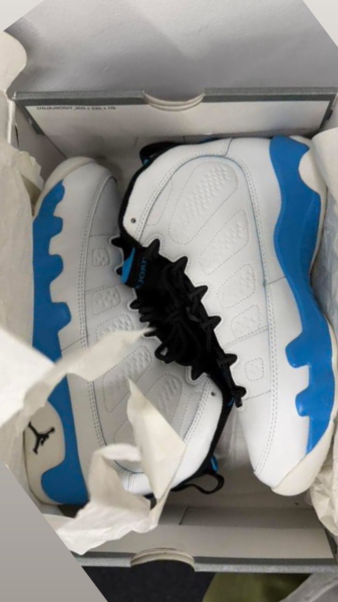 GS Jordan 9 Powder Blue