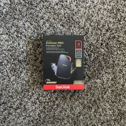 SanDisk Extreme 4tb Portable SSD 