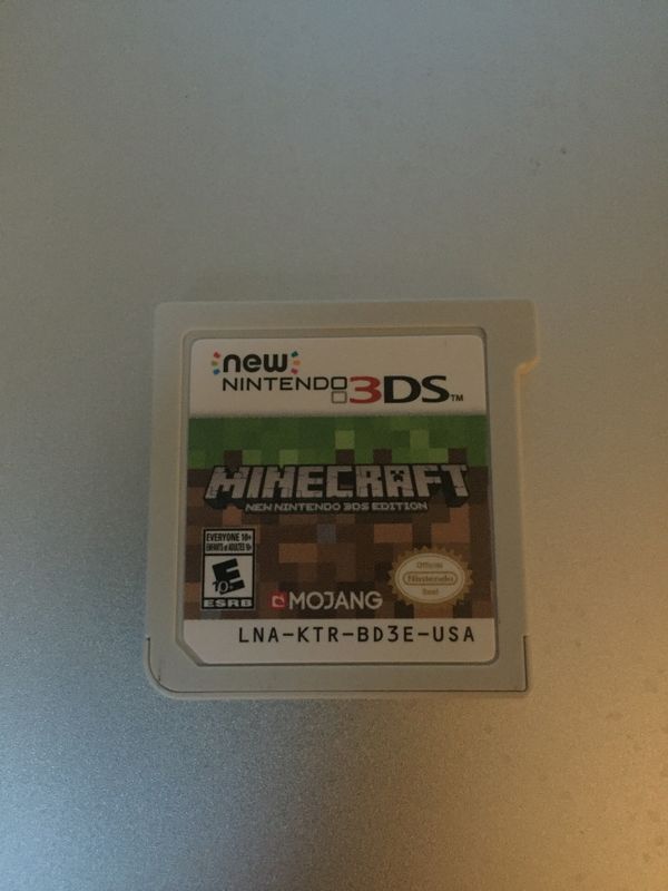 minecraft cartridge nintendo switch