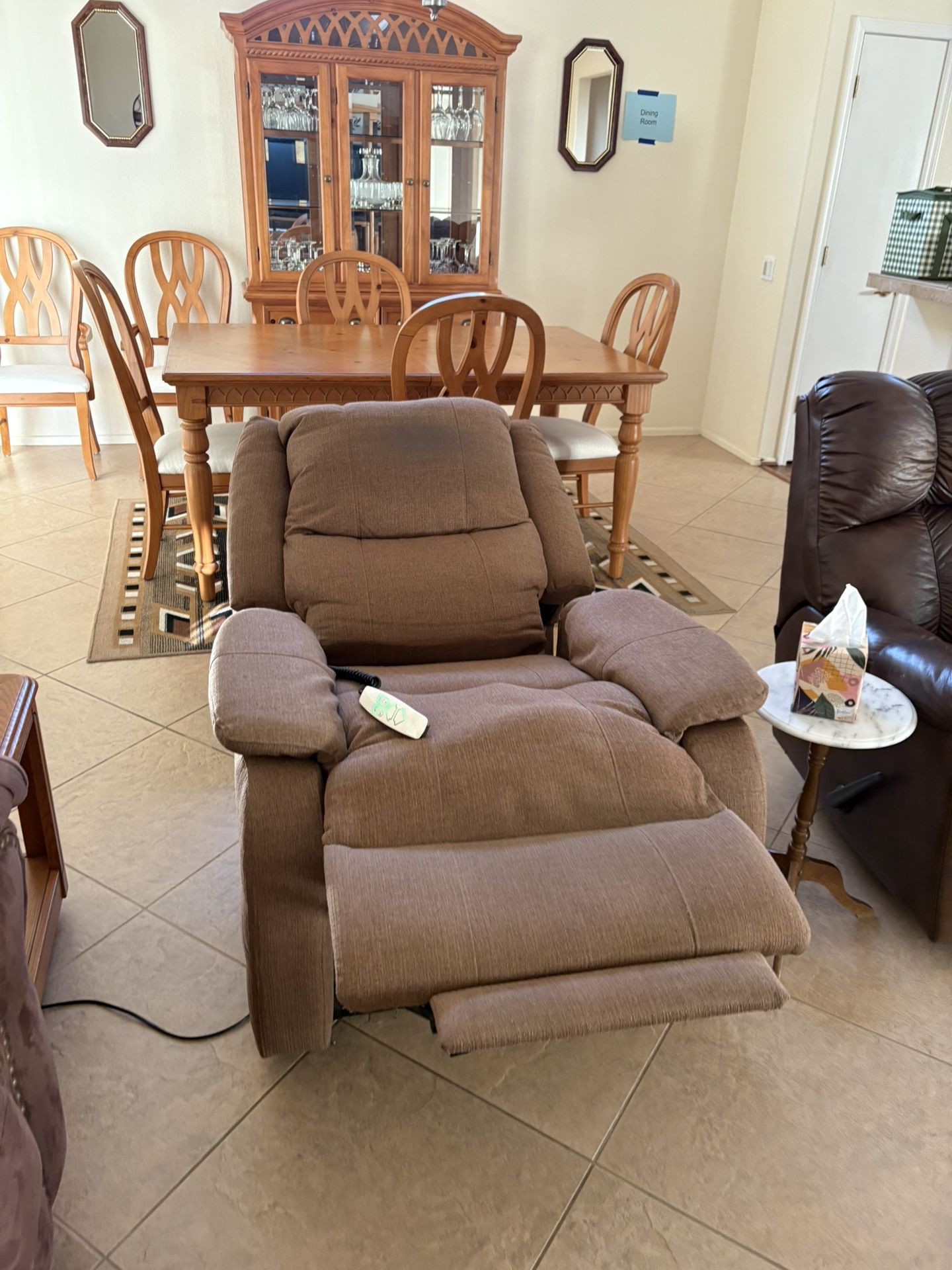 Recliner with Remote