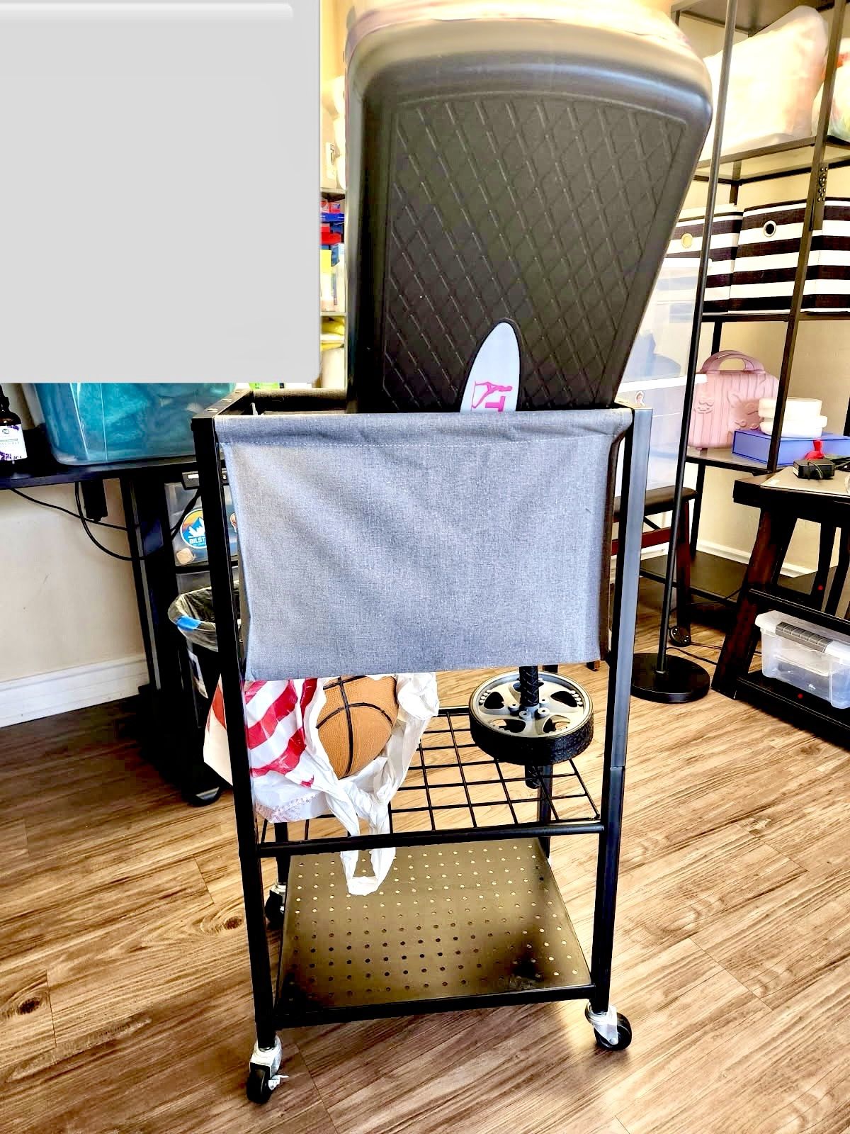 Workout Equipment Organizer with free extra items!