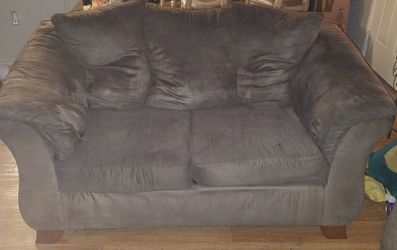 Nice couch and loveseat