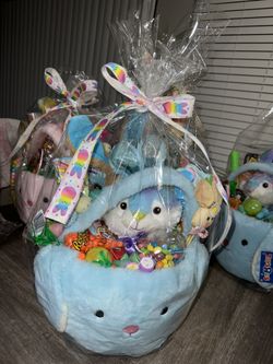 Plush Easter Basket 