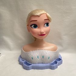 Disney Frozen Elsa Hair Styling Doll Head