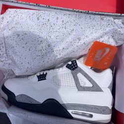 Air Jordan 4 White Cement Size 10.5 / 11.5