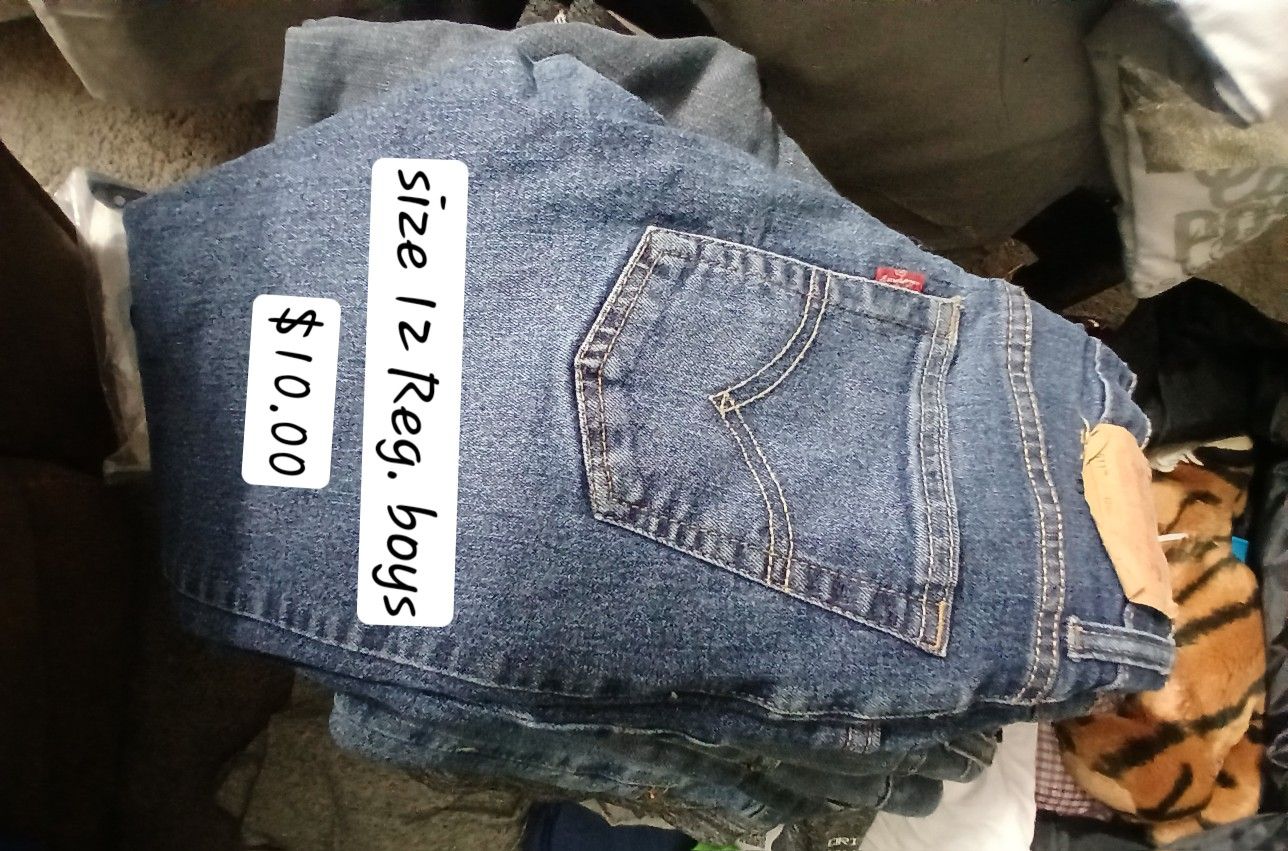 Boys Levi Jeans