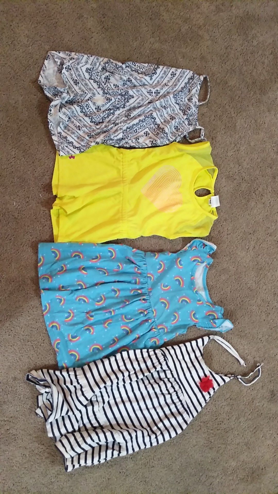 Rompers and dresses 3t