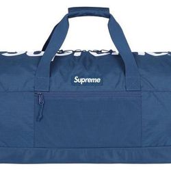 NEW Supreme Teal Duffle Bag SS17 Season 100% Authentic for