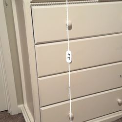 Dresser & Night Stand Matching Cream Beige