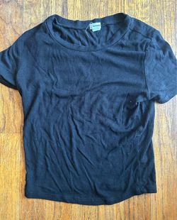 Size xs Garage Ribbed Short Sleeve T-shirt